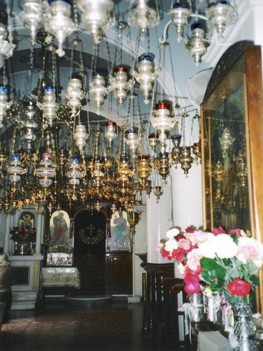interior din manastire